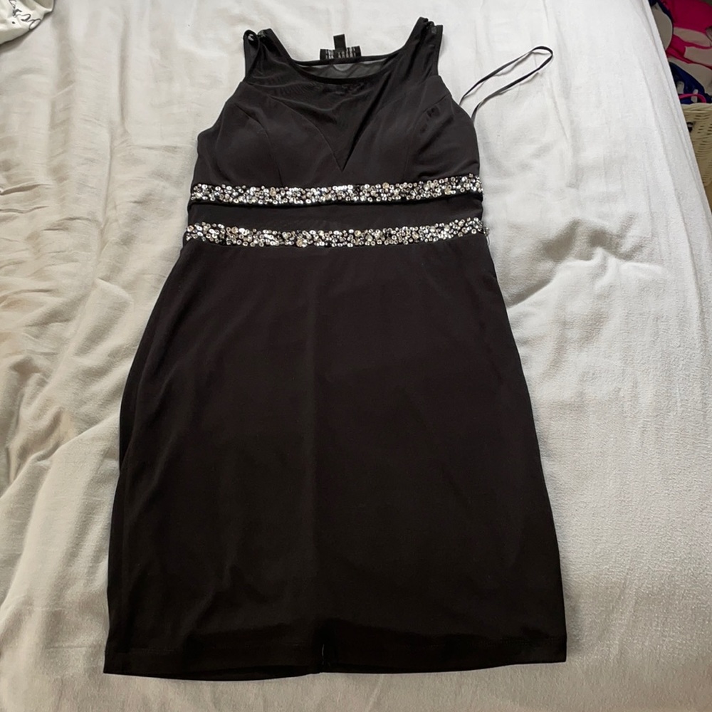 black dress